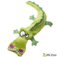 Gigwi PLUSH FRIENDZ  игрушка для собак крокодил с 4-мя пищалками 38 см