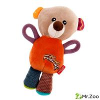 Gigwi PLUSH FRIENDZ игрушка для собак мишка с пищалкой 16 см