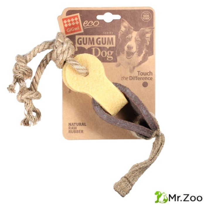 Gigwi GUM GUM DOG ECO игрушка для собак цепь из экорезины 40 см