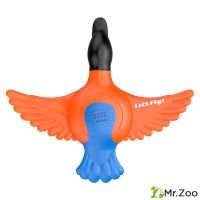Gigwi LET's FLY! игрушка для собак утка с пищалкой 27 см