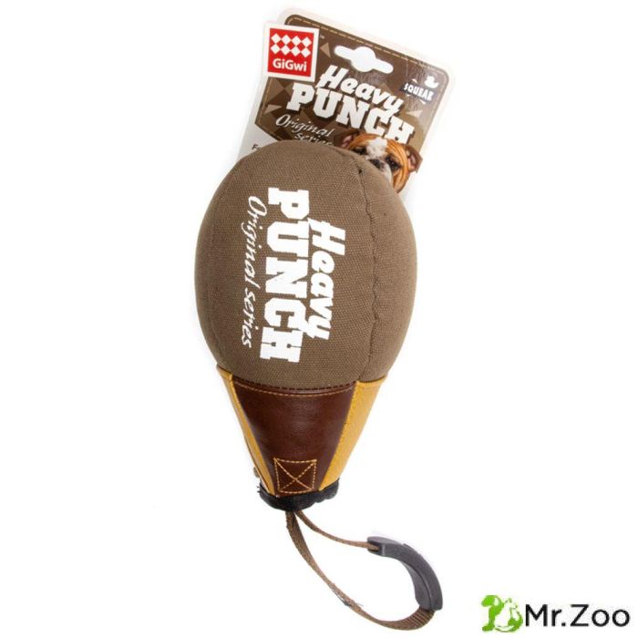Gigwi HEAVY PUNCH игрушка для собак боксерская груша с пищалкой 30 см