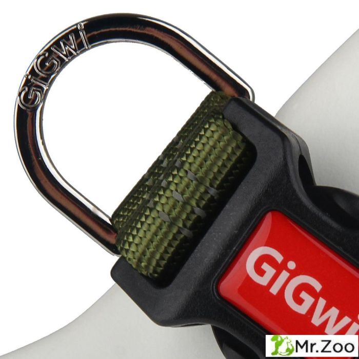 Gigwi DOG'S LEADS & COLLARS Ошейник для собак зеленый XL/2,5x48-70см