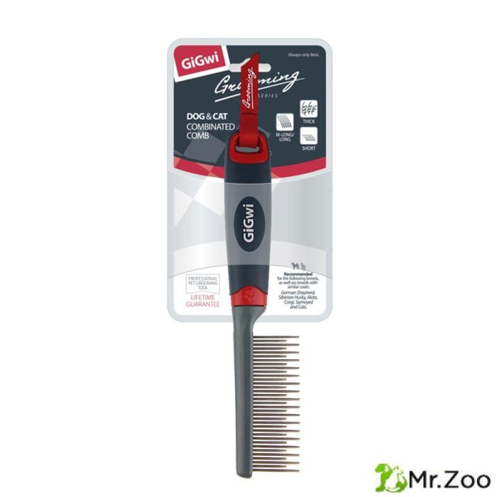 Gigwi GROOMING Комбинированная расческа для собак и кошек