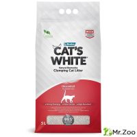 Cat's White Natural комкующийся наполнитель натуральный без ароматизатора для кошачьего туалета