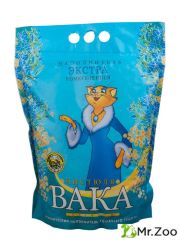 Наполнитель "Чистюля ВАКА" ПРЕМИУМ Экстра комкующийся 4л