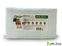 Пеленка GLOGIN SUPER впитывающая одноразовая для животных с суперабсорбентом, 60Х40 см, 30 шт