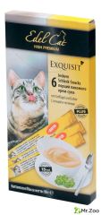 Лакомство Edel Cat для кошек Крем-суп с птицей и печенью