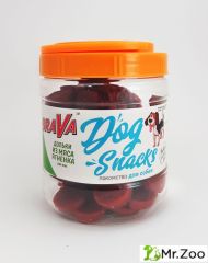 BRAVA Лакомство для собак дольки из мяса ягнёнка