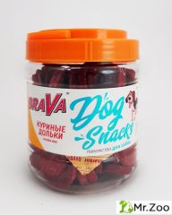 BRAVA Лакомство для собак куриные дольки