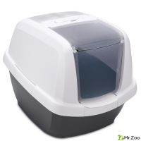 Био-туалет IMAC MADDY для кошек, белый/антрацит 65х47,5х47,5