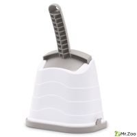 Совочек IMAC ROMEO для туалета на подставке серо-бежевый 28 см