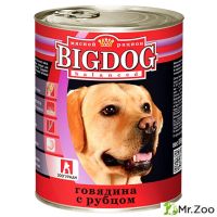 Зоогурман "BIG DOG" влажный корм для собак говядина с рубцом