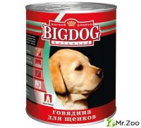 Зоогурман "BIG DOG" влажный корм для щенков с говядиной