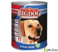 Зоогурман "BIG DOG" влажный корм для собак ягненок с рисом