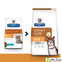 Сухой диетический корм Hill's Prescription Diet k/d Kidney Care для кошек при профилактике заболеваний почек, с тунцом