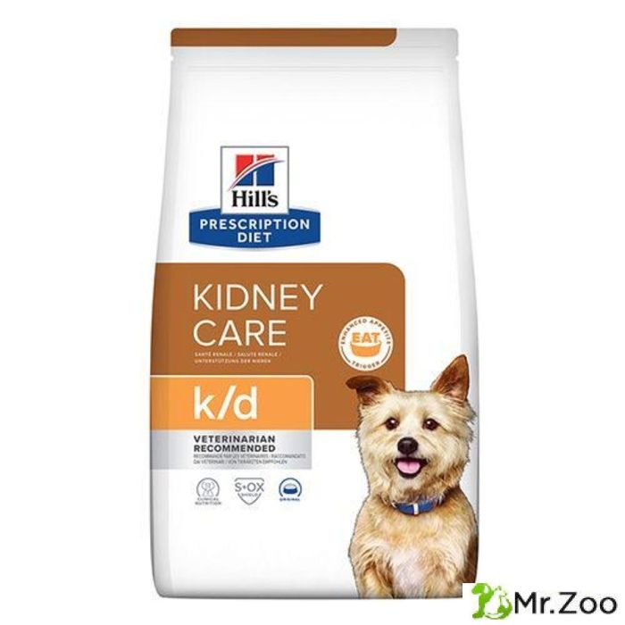 Сухой диетический корм Hill's Prescription Diet k/d для собак при хронической болезни почек