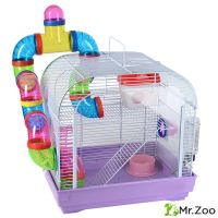 Клетка Triol B4104 для мелких животных с переходами, эмаль 395х295х380