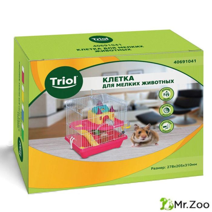 Клетка Triol YD101 для мелких животных, эмаль 278х205х310