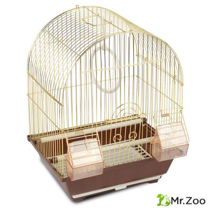Клетка Triol 2100AG для птиц, золото 300х230х390