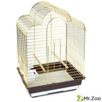 Клетка Triol 6113G для птиц, золото 465х360х650