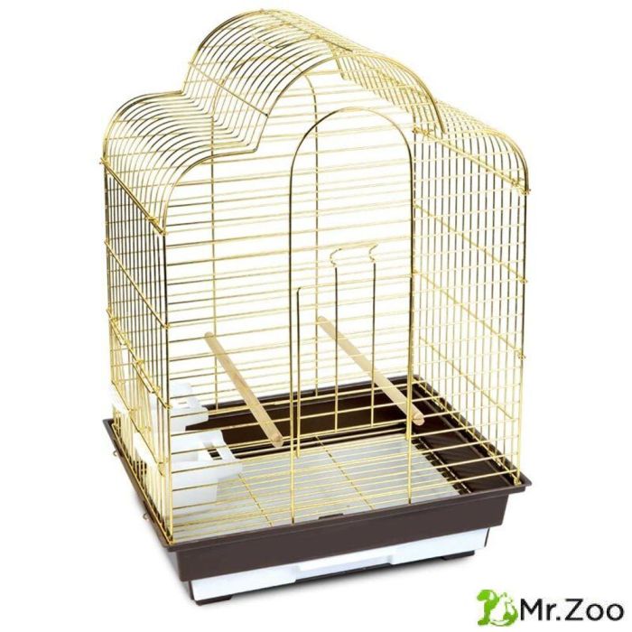 Клетка Triol 6113G для птиц, золото 465х360х650