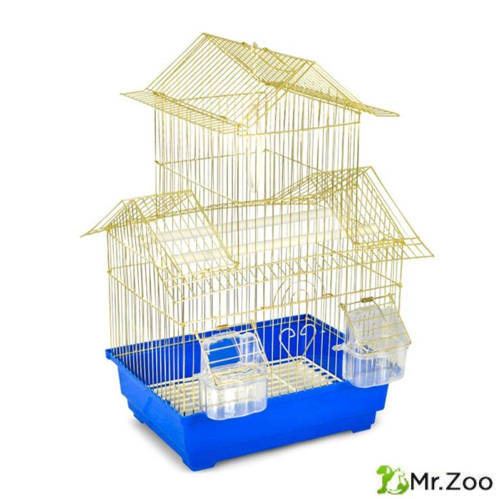 Клетка Triol A1007G для птиц, золото 300х230х470