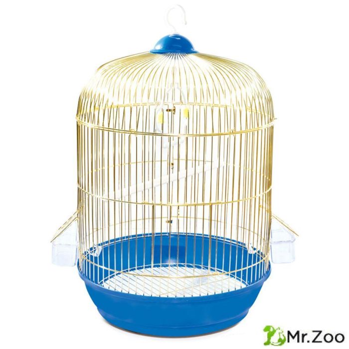Клетка Triol A9001G для птиц круглая, золото 335х335х530