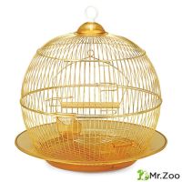 Клетка Triol 350G для птиц круглая, золото 350х330х380
