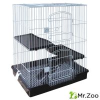 Клетка Triol C5-1W для мелких животных, белая 610х460х770