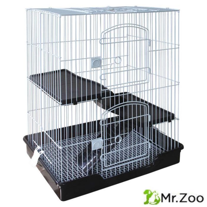 Клетка Triol C5-1W для мелких животных, белая 610х460х770