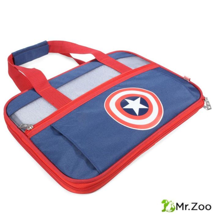 Сумка-переноска Triol Marvel Капитан Америка для животных 400х250х280