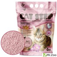 Наполнитель комкующийся растительный CAT STEP Tofu Lotus 