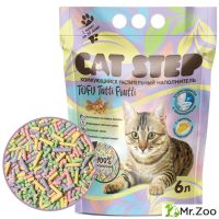 Наполнитель комкующийся растительный CAT STEP Tofu Tutti Frutti 