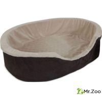 Лежак Petmate для собак с бортиками овальный очень маленький 45х35х13