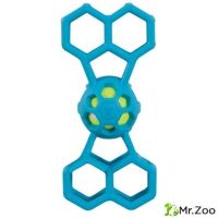Игрушка J.W. для собак перетяжка с пищалкой средний 20 см