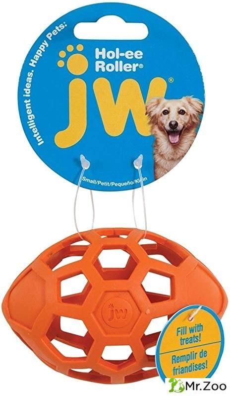 Игрушка J.W. для собак яйцо сетчатое неваляшка контейнер для лакомства 12 см