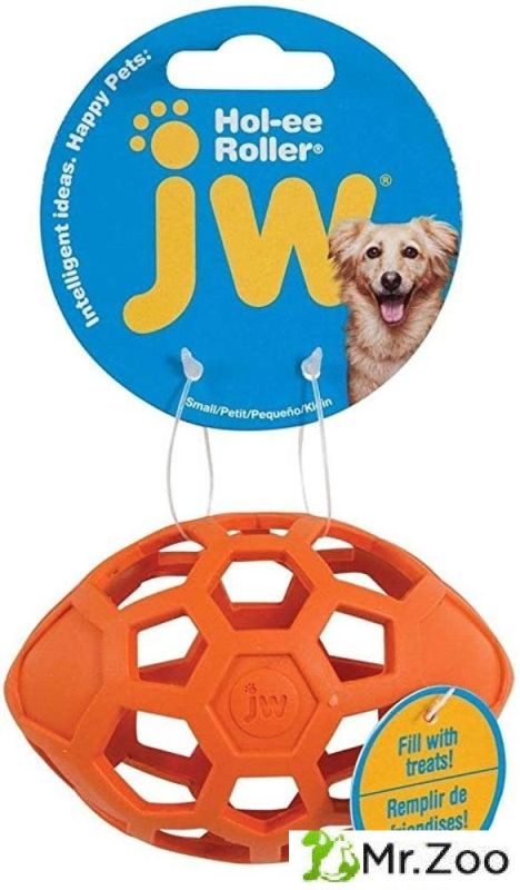 Игрушка J.W. для собак яйцо сетчатое контейнер для лакомства маленькая 10 см