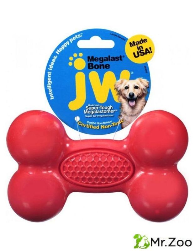 Игрушка J.W. для собак - Косточка с пищалкой маленькая