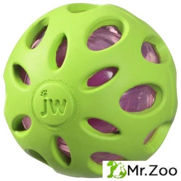 Игрушка J.W. для собак мячик сетчатый с пищалкой внутри