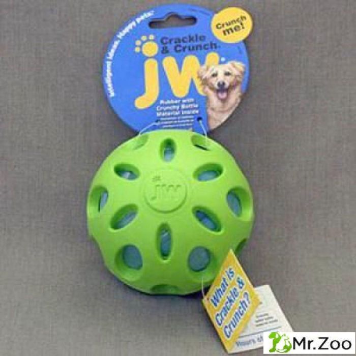 Игрушка J.W. для собак - Мяч сетчатый, хрустящий маленький
