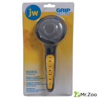 Щетка-пуходерка J.W. Grip Soft Slicker Brush Small - Soft Pin для собак, мягкая, маленькая