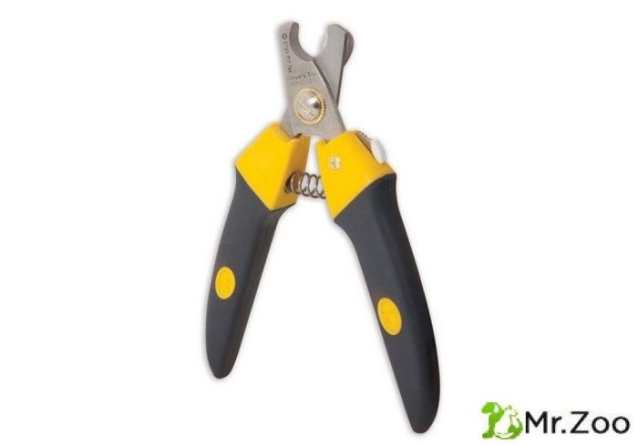 Когтерез J.W. с ограничителем для собак средний Grip Soft Medium Deluxe Nail Clipper