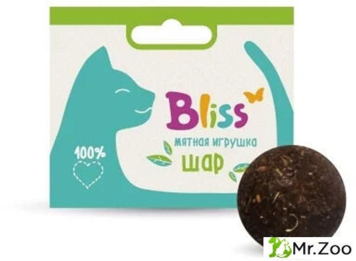 Игрушка Bliss д/кошек Мятный Шар