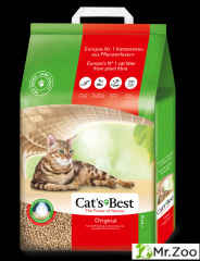 Cat's Best Original Наполнитель древесный комкующийся 20л*8,6кг