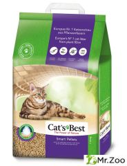 Cat's Best Smart Pellets Наполнитель древесный комкующийся 20л*10кг
