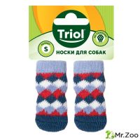 Носки для собак Triol "Ромбы" S