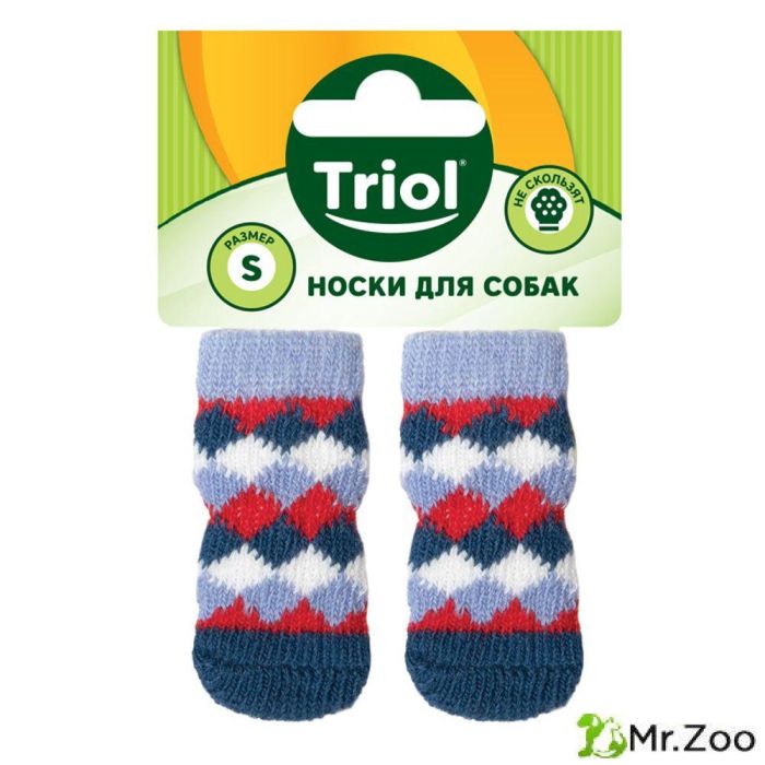 Носки для собак Triol "Ромбы" S