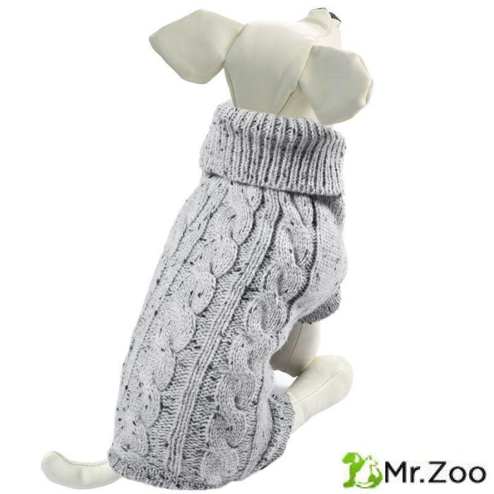 Свитер Triol "Косички" XL, серый 40 см