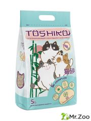 Toshiko Лаванда комкующийся наполнитель древесный  1,9 кг
