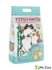 Toshiko Натуральный комкующийся наполнитель древесный  1,9 кг